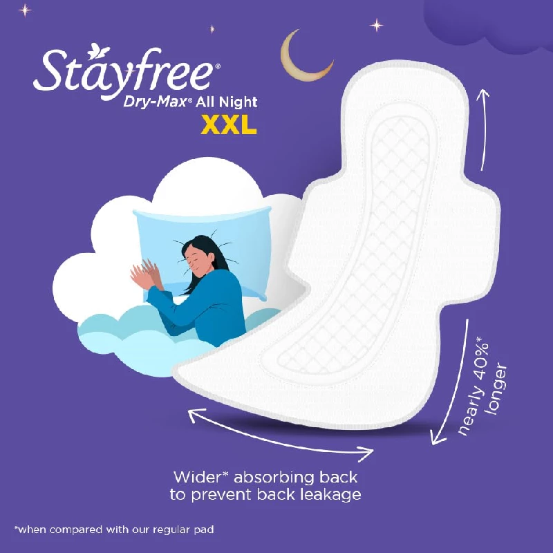 Stayfree Dry Max XXL Sanitary Pads - Image 3
