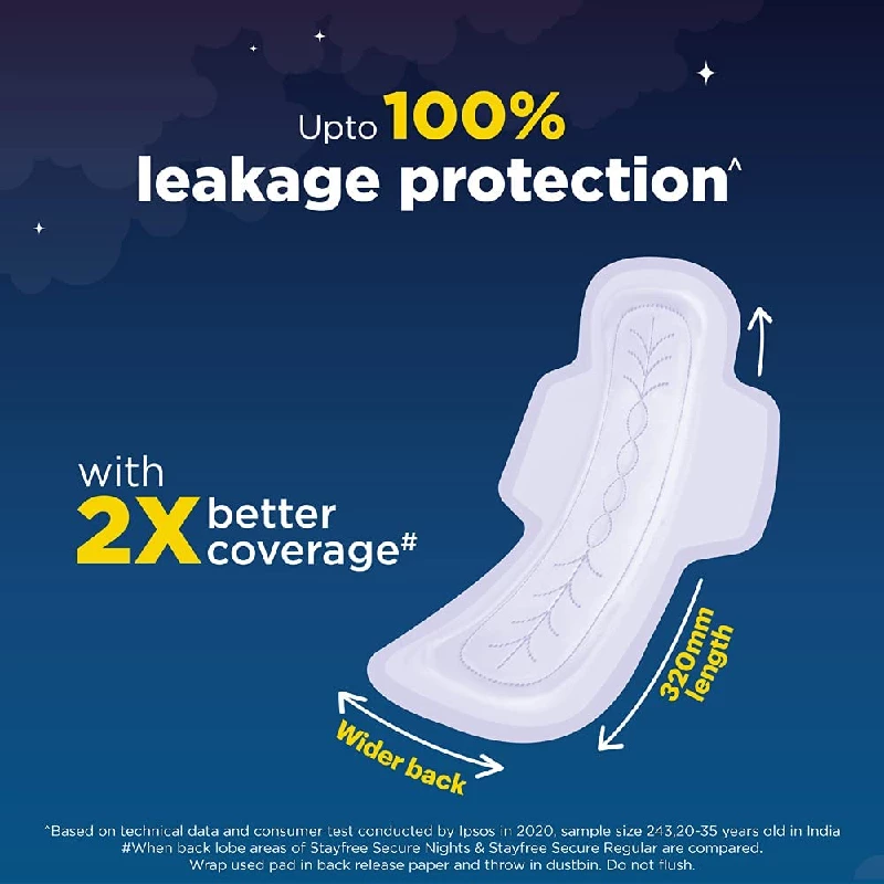 Stayfree Secure Night Combo Pack of Sanitary Pads - Image 4