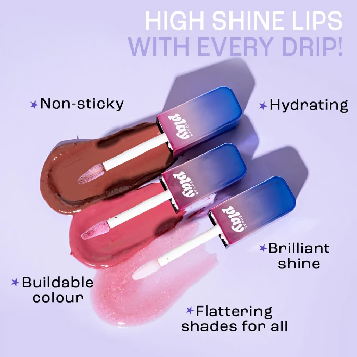 Sugar Play Power Drip Lip Gloss - 01 Mood - Image 3