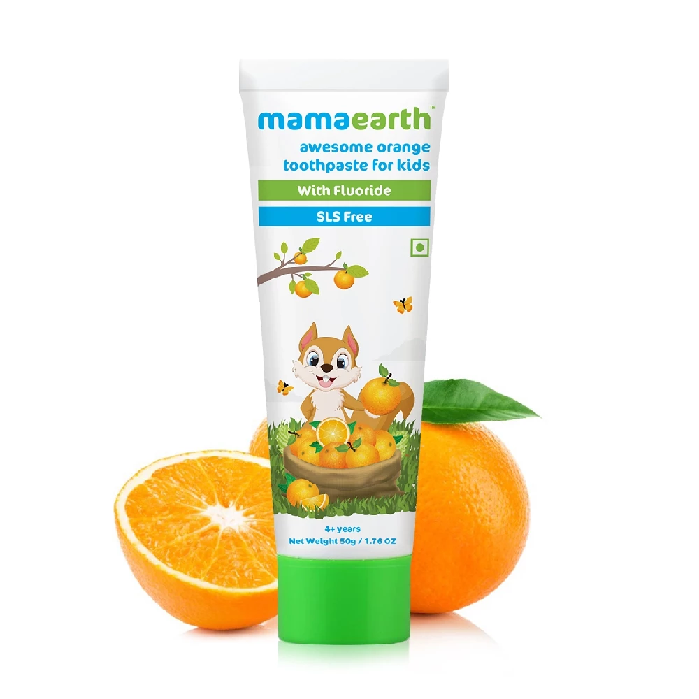 Mamaearth Awesome Orange Toothpaste for Kids
