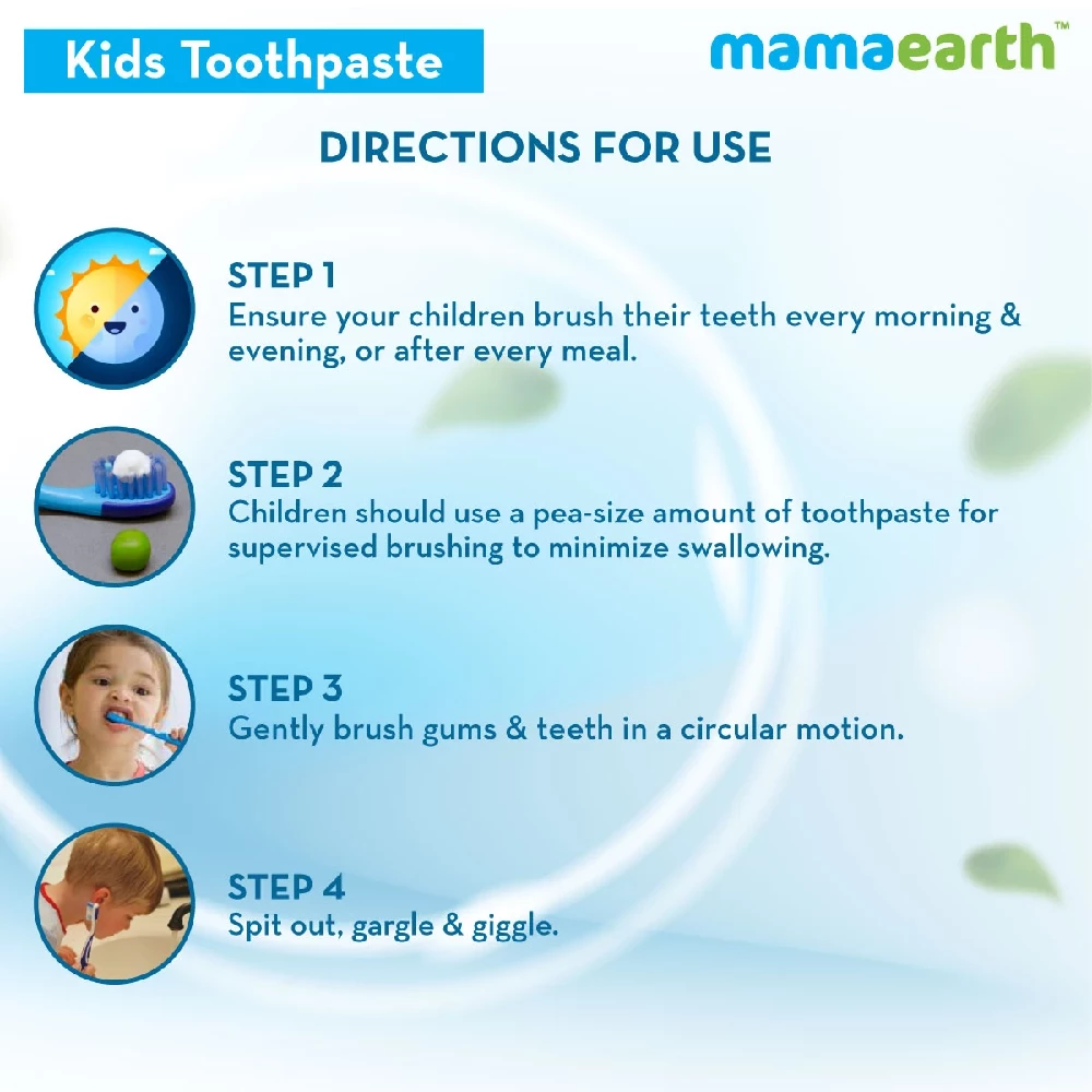 Mamaearth Awesome Orange Toothpaste for Kids - Image 11