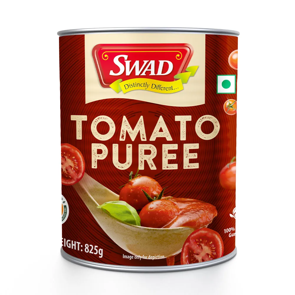 Swad Tomato Puree Swad Tomato Puree-Pack Size-825 g