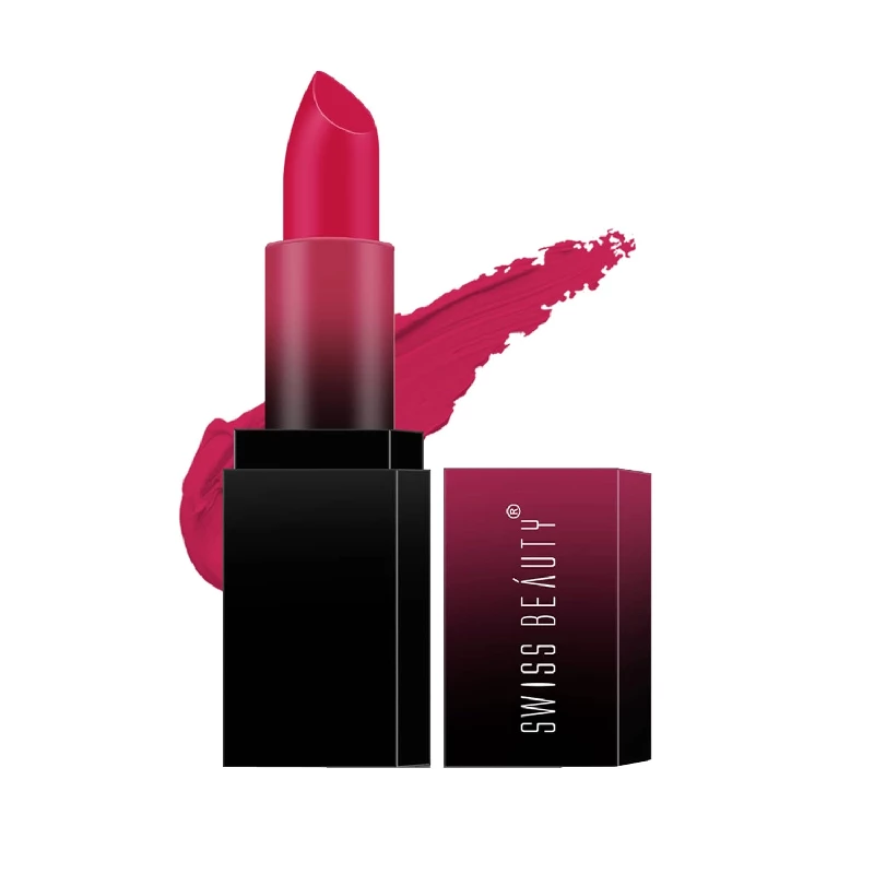 Swiss Beauty Hd Matte Pigmented Smudge Proof Lipstick - Image 35