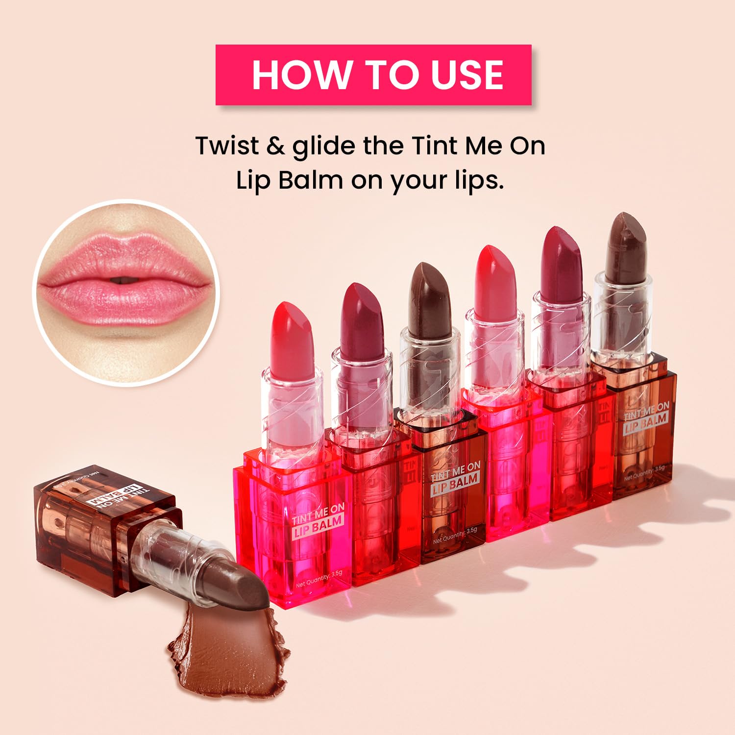 Swiss Beauty Tint Me On Lip Balm - Image 6