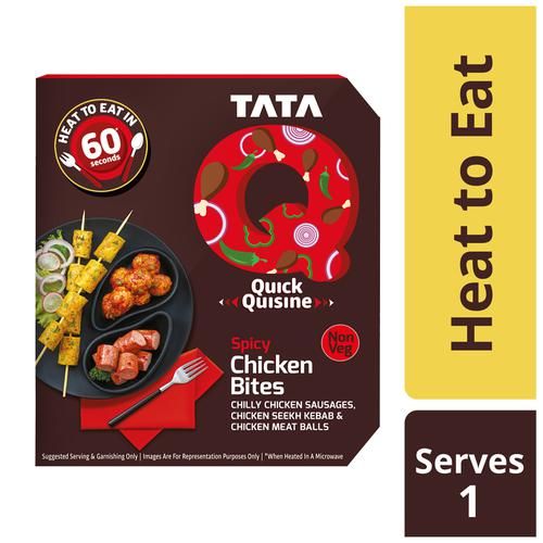 TATA Q Heat To Eat - Spicy Chicken Bites TATA Q Heat To Eat - Spicy Chicken Bites--180 g