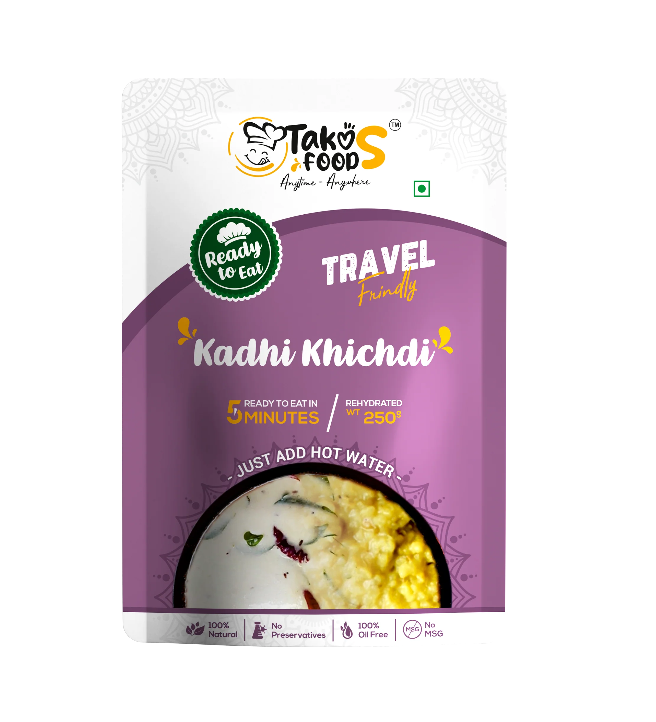 Takos Foods Kadhi Khichadi Takos Foods Kadhi Khichadi-Pack Size-250 g
