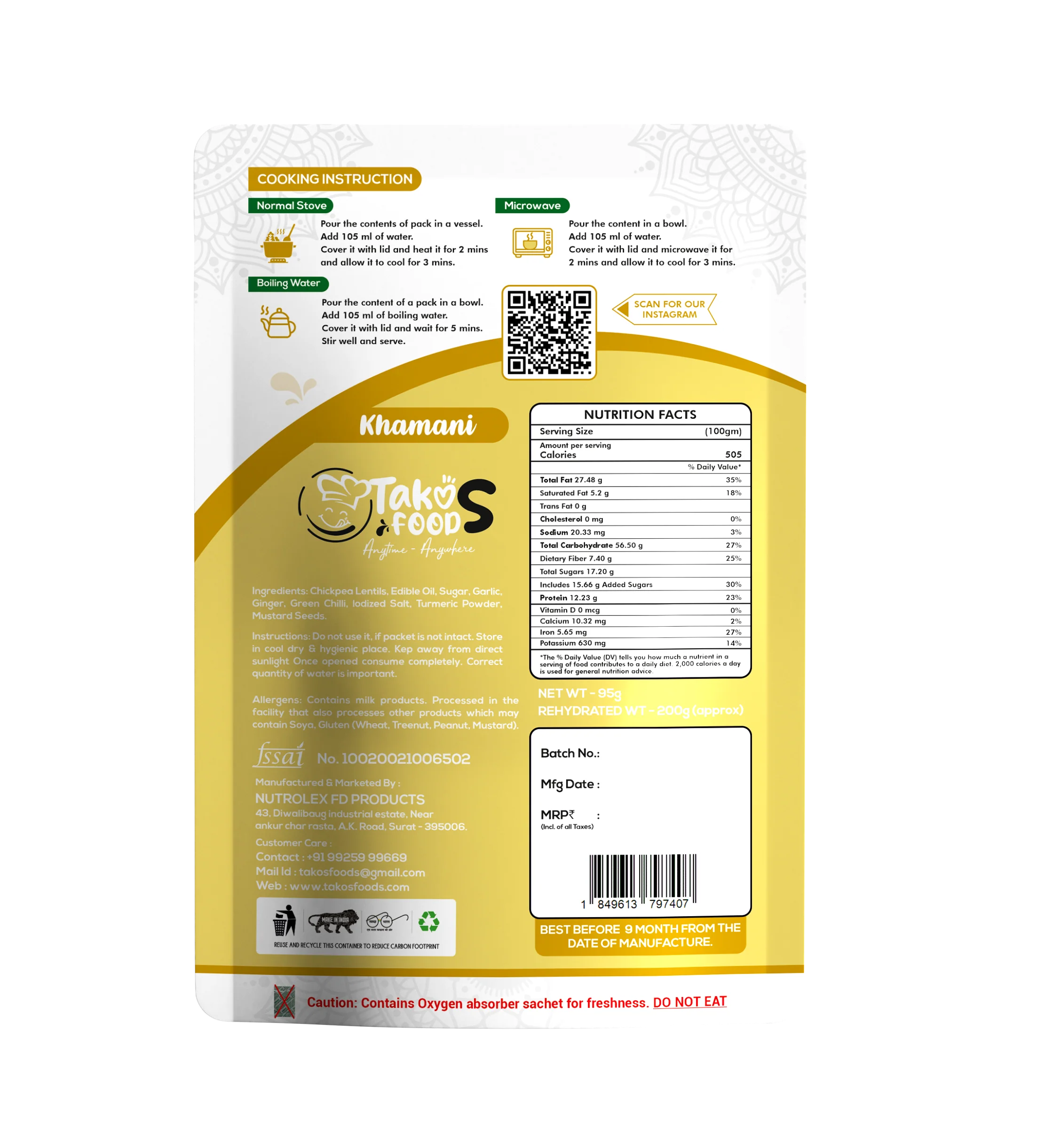 Takos Foods Khamni - Image 2