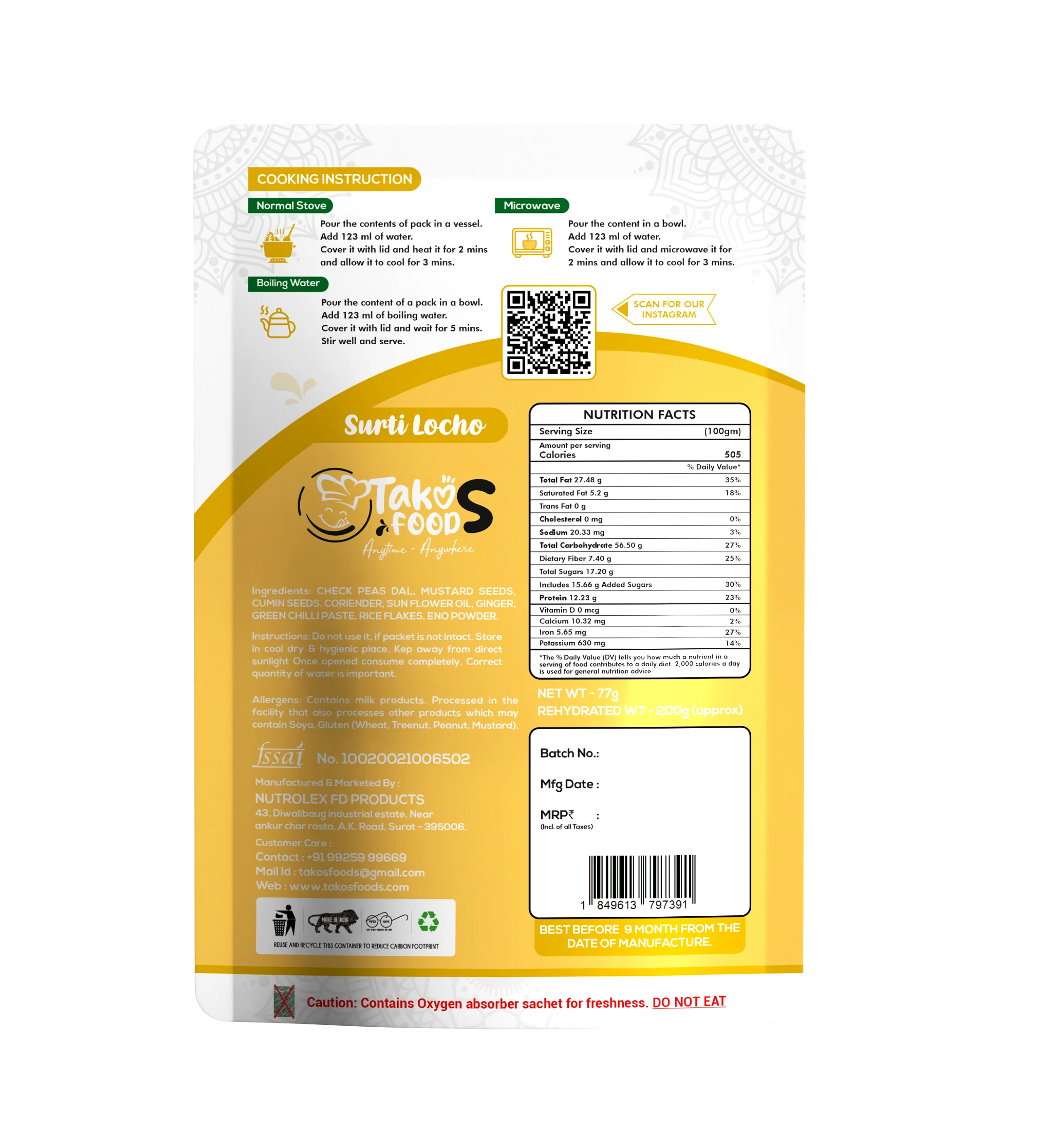 Takos Foods Surti Locho - Image 2
