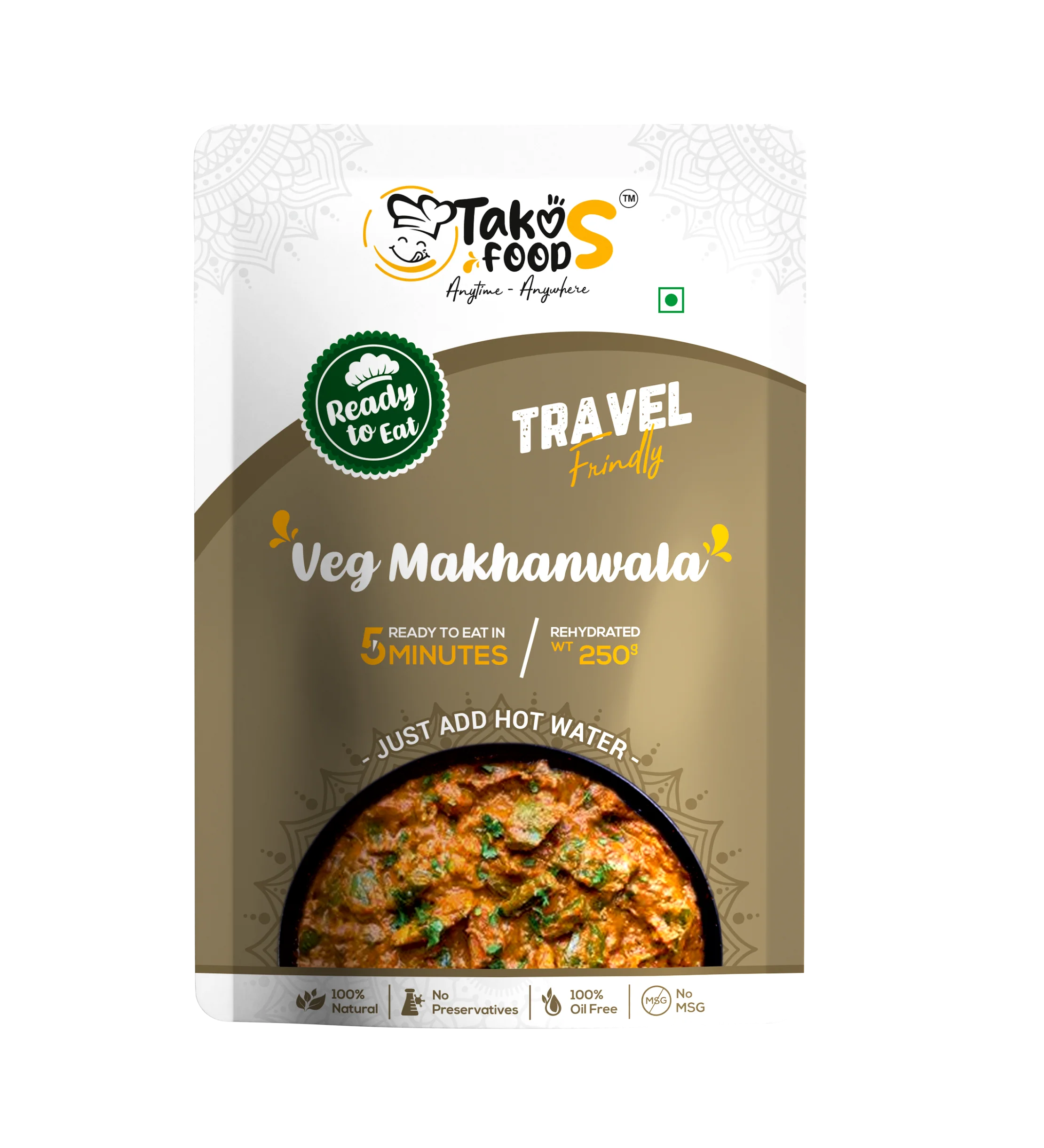 Takos Foods Veg Makhanwala Takos Foods Veg Makhanwala-Pack Size-250 g