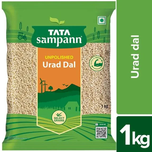 Tata Sampann Unpolished Urad Dal - Split