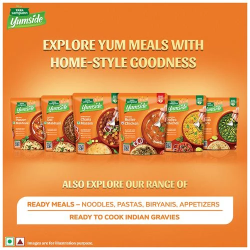 Tata Sampann Yumside Gujarati Style Daliya Khichdi - Ready To Eat Meal - Image 10