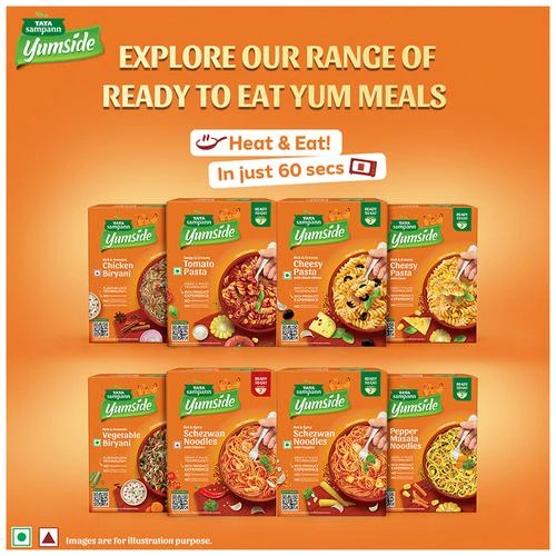 Tata Sampann Yumside pepper-masala-noodles-ready-to-eat-meal-serves-2 - Image 10