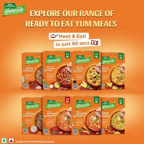 Tata Sampann Yumside vegetable-biryani-rich-aromatic-ready-to-eat-meal-serves-2 - Image 9