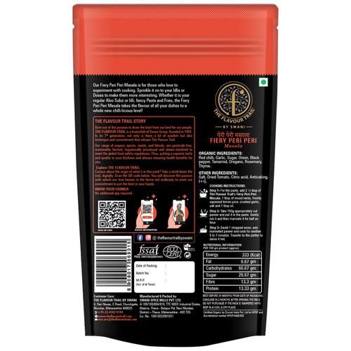 The Flavour Trail by Swani Fiery Peri Peri Masala - No Additives & Preservatives - Image 2