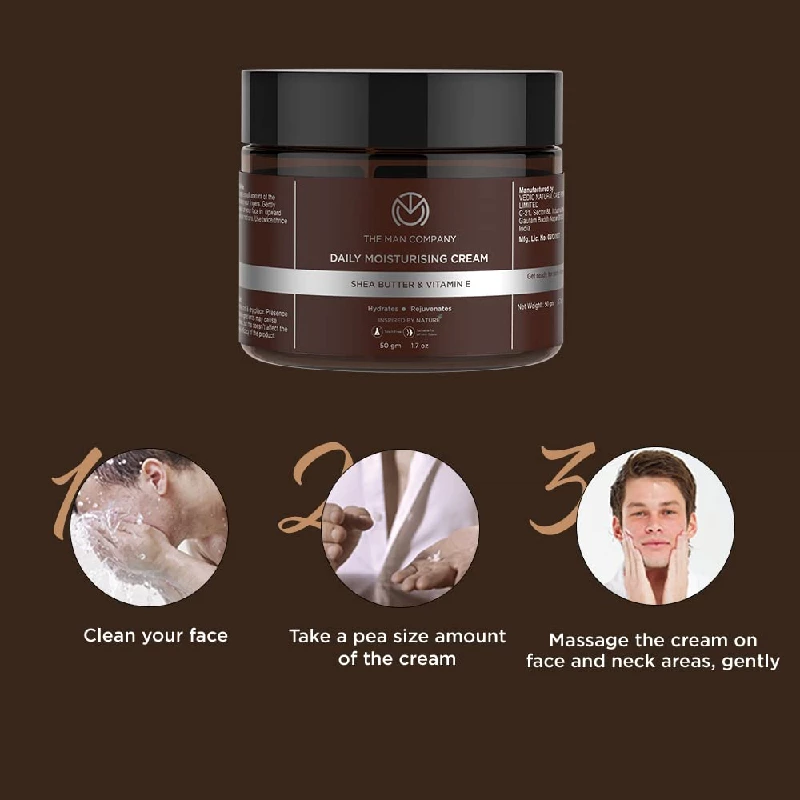 The Man Company Non-Sticky Daily Moisturizing Cream for Dry Skin - Image 6