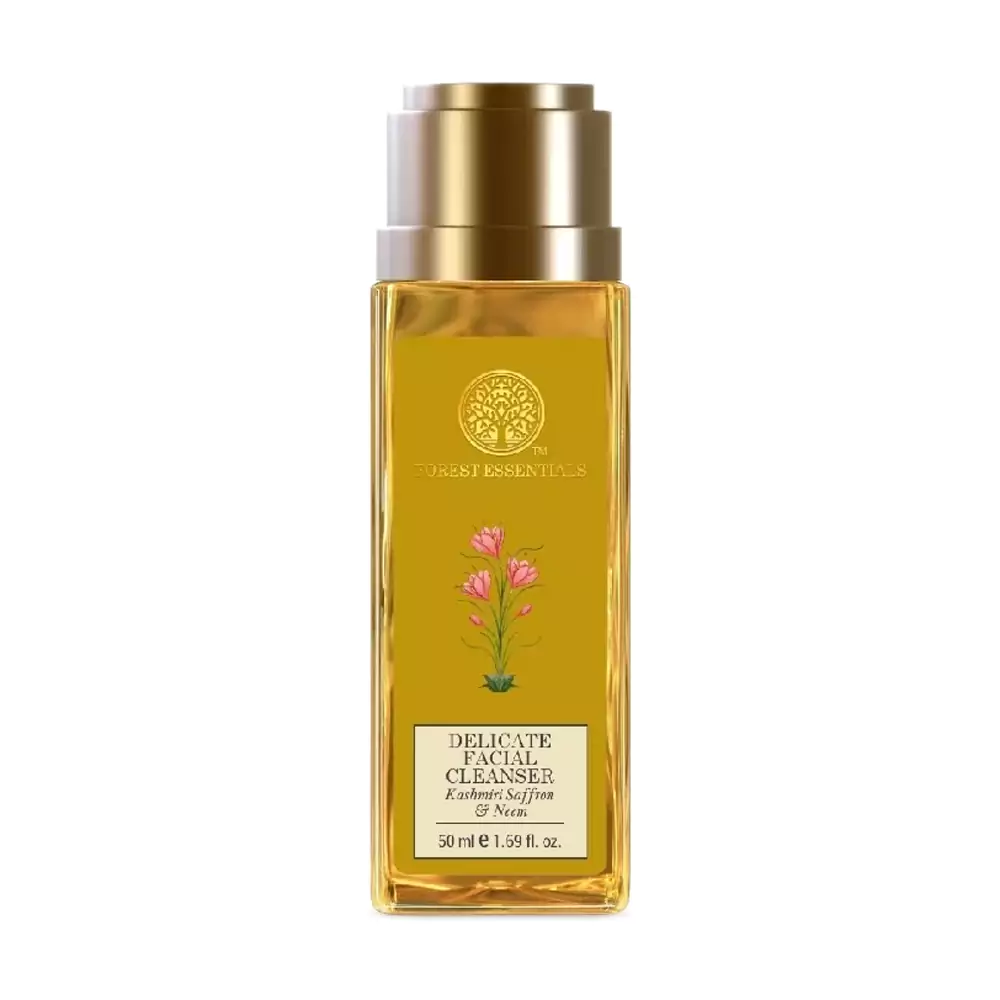 Travel Size Delicate Facial Cleanser Kashmiri Saffron & Neem