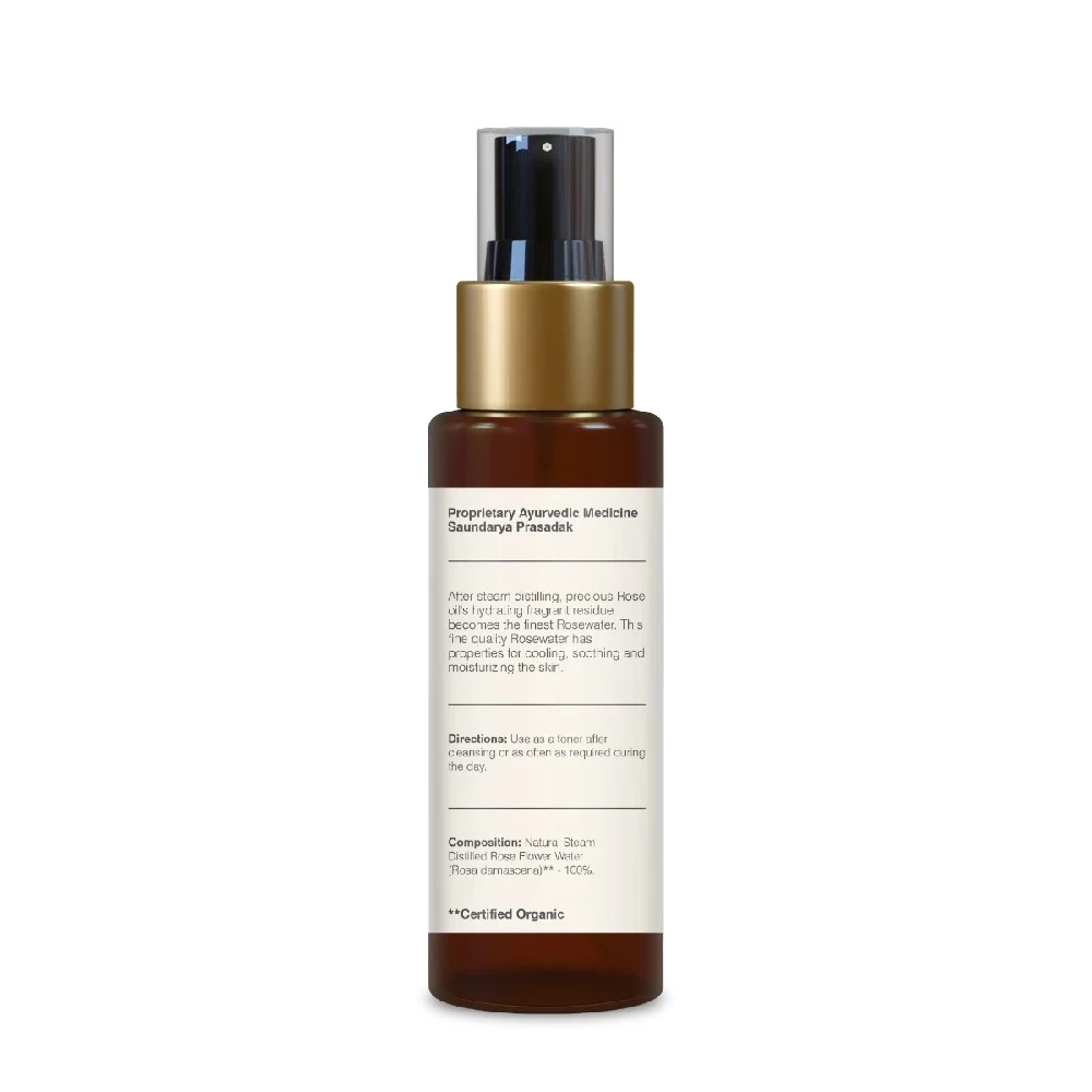 Travel Size Facial Tonic Mist Pure Rosewater - Image 3
