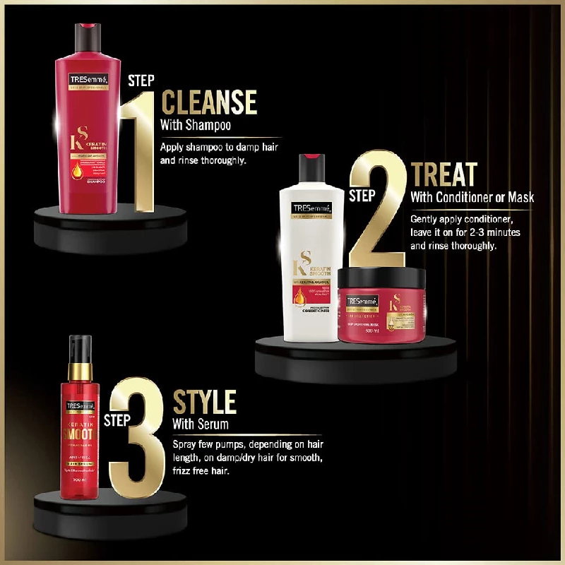 Tresemme Keratin Smooth Conditioner For Men & Women - Image 6