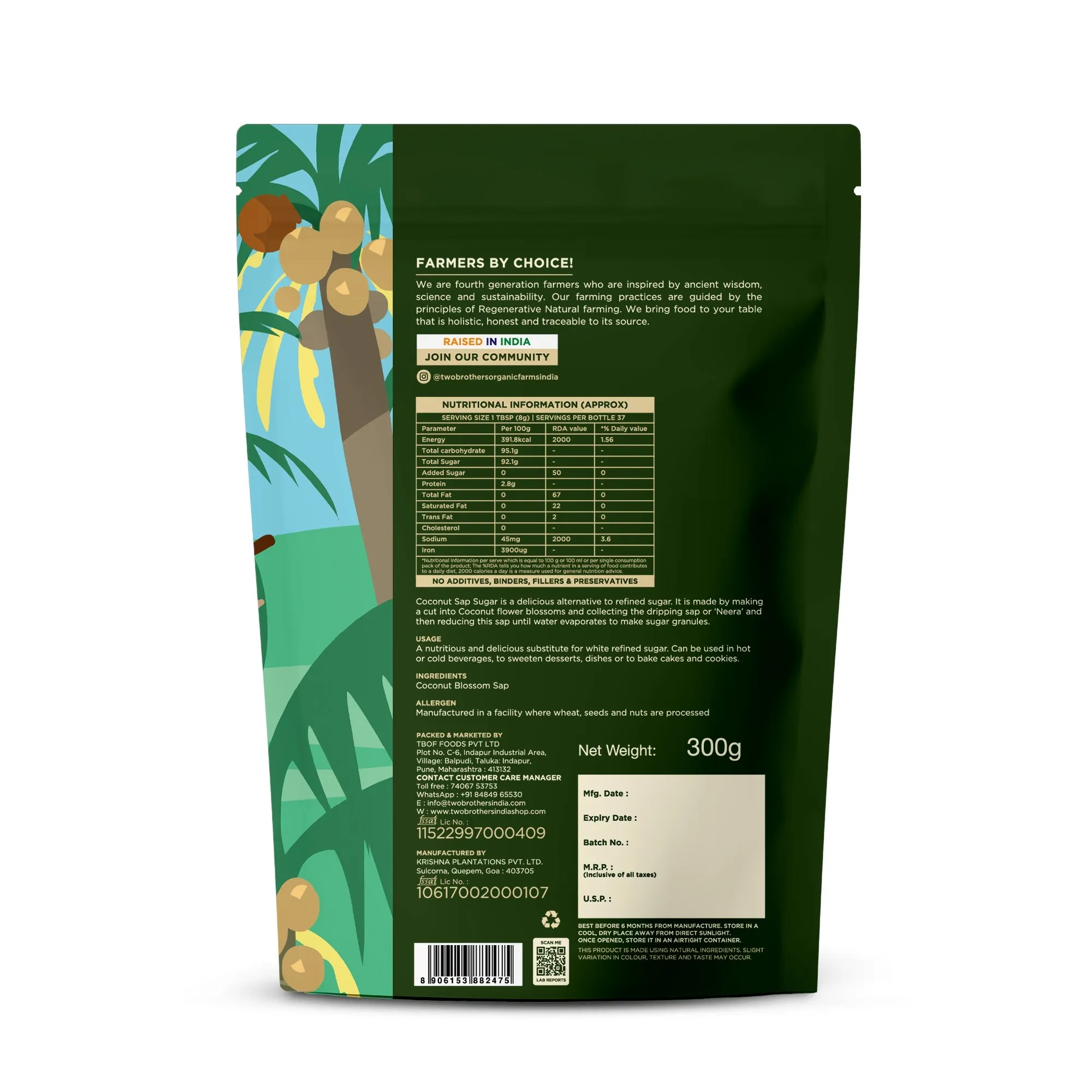 Two Brothers Coconut Sap Sugar - Image 5