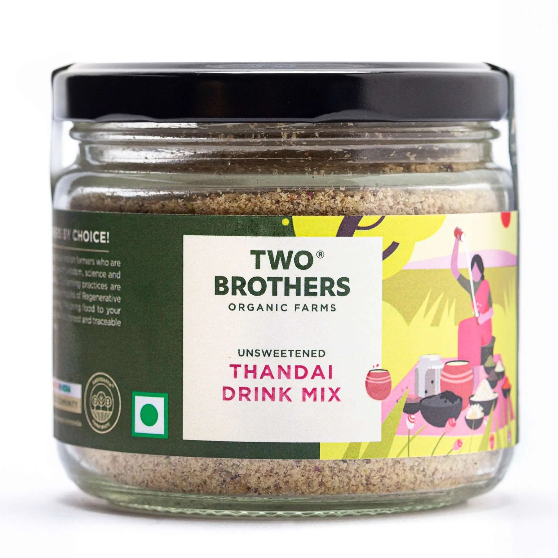 Two Brothers Thandai Drink Mix, All Natural Two Brothers Thandai Drink Mix, All Natural-Pack Size-150 g
