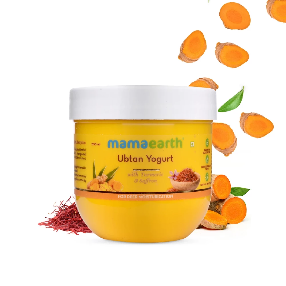 Ubtan Yogurt with Turmeric and Saffron for Deep Moisturization - Image 2
