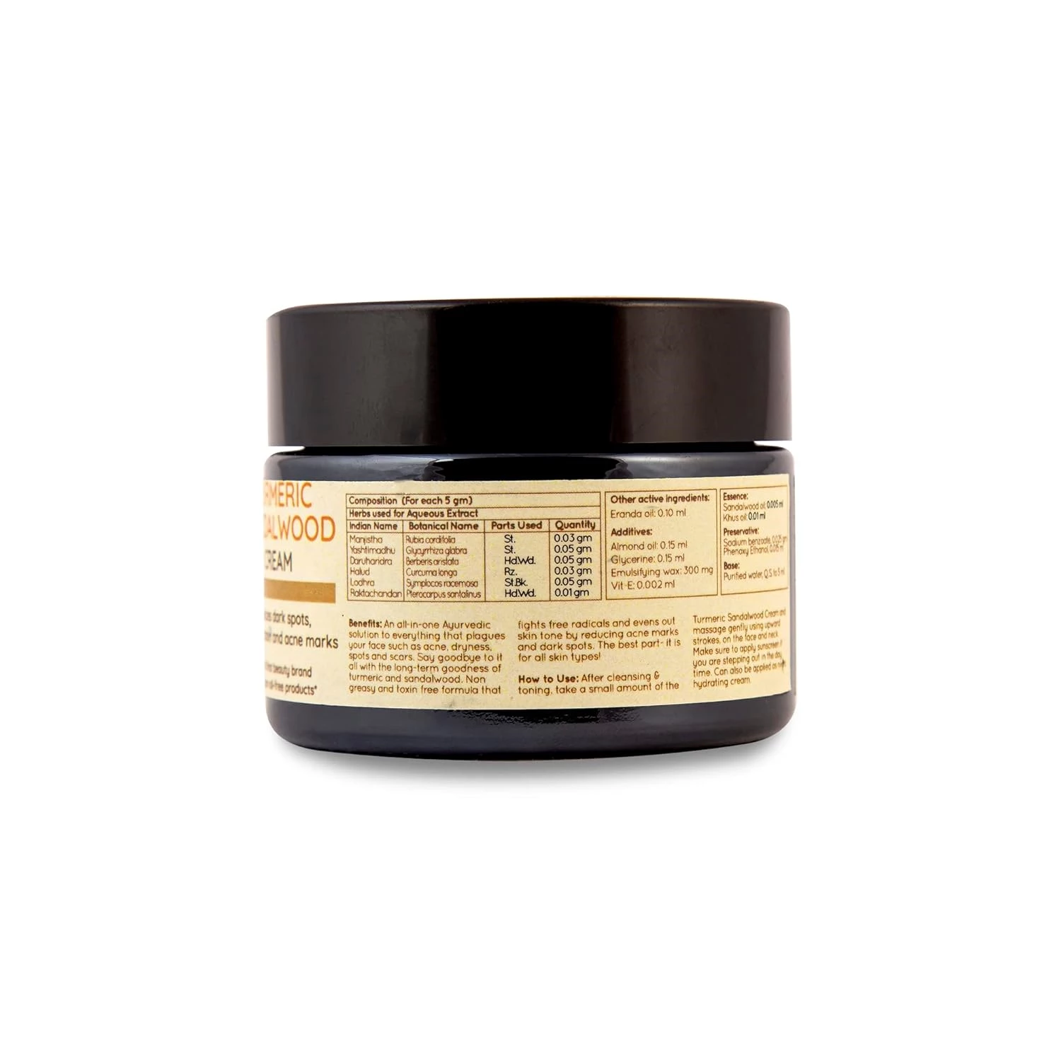 Urvija Turmeric Sandalwood Anti-Blemish Cream - Image 2