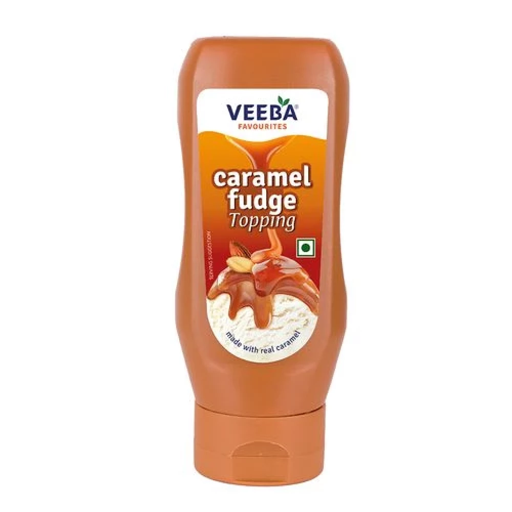VEEBA Caramel Fudge Topping VEEBA Caramel Fudge Topping--380 g Pet Jar