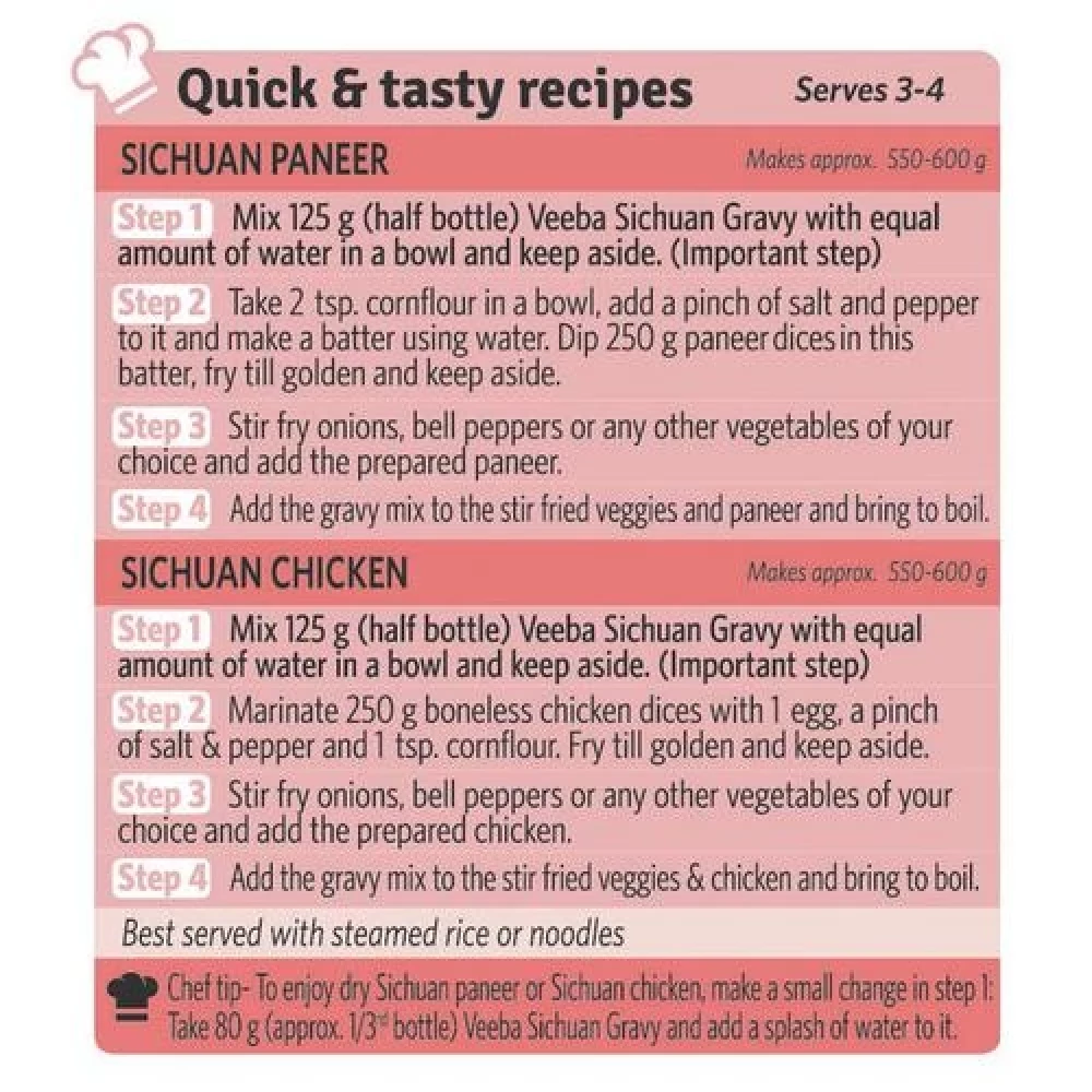 VEEBA Chef Sichuan Gravy - Image 6