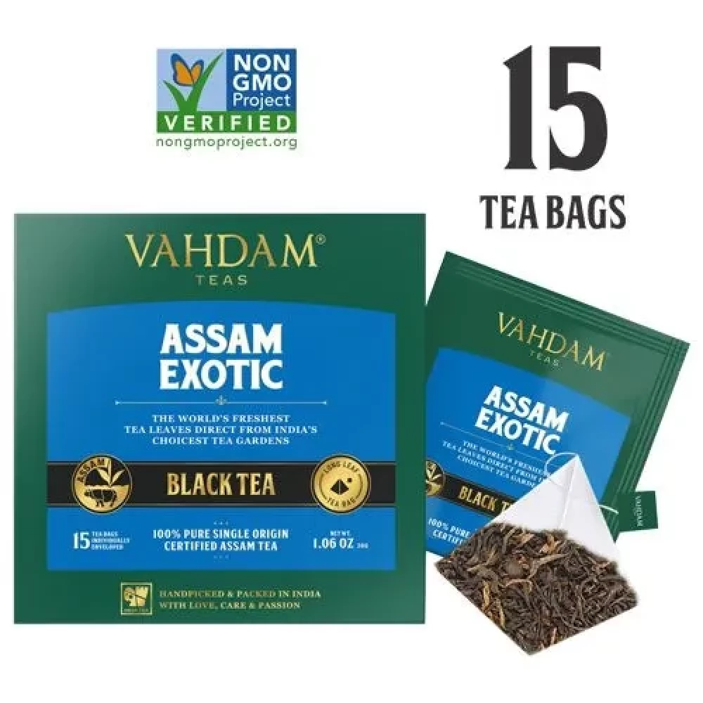Vahdam  Assam Exotic Black Tea - Image 4