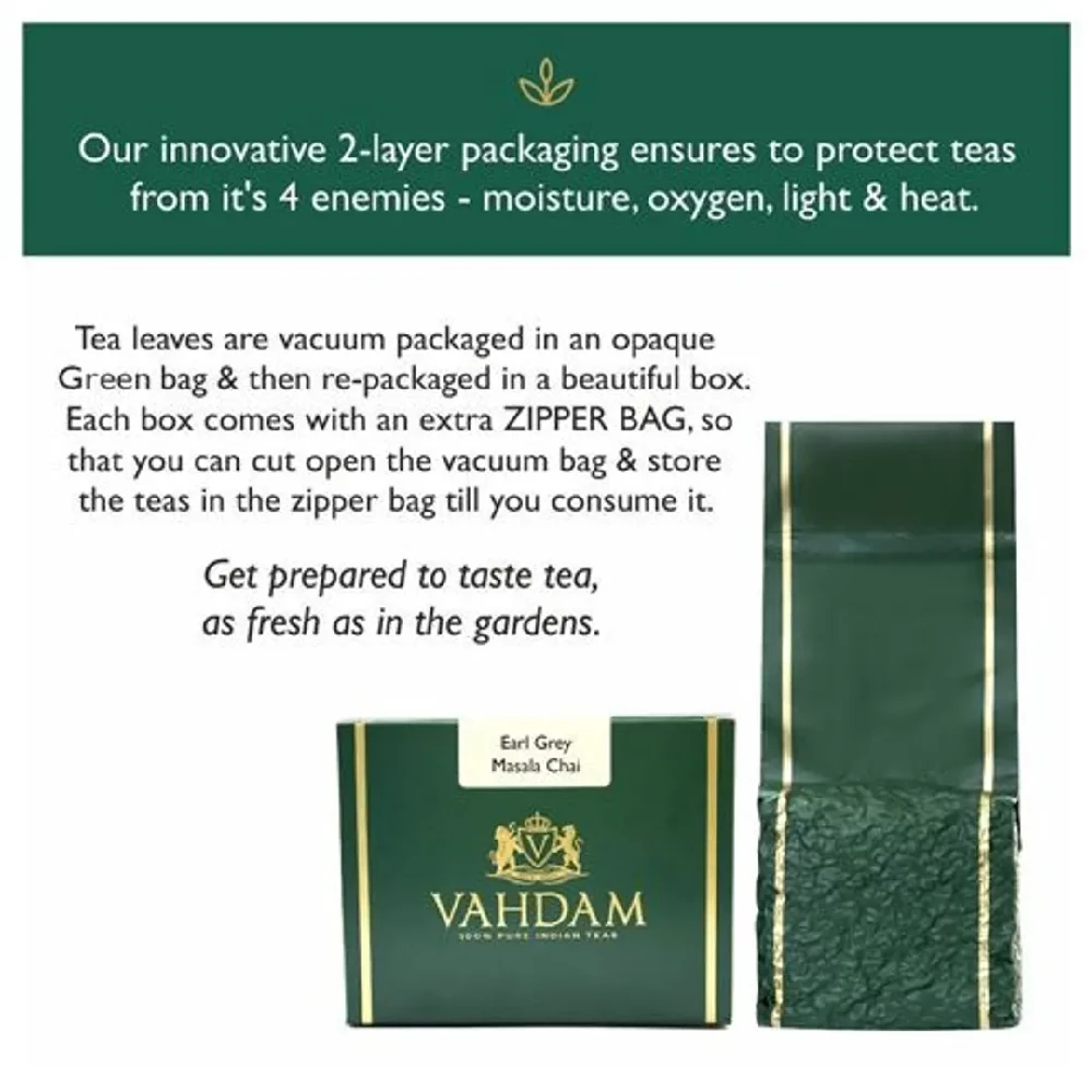 Vahdam  Black Tea - Masala Chai - Image 5