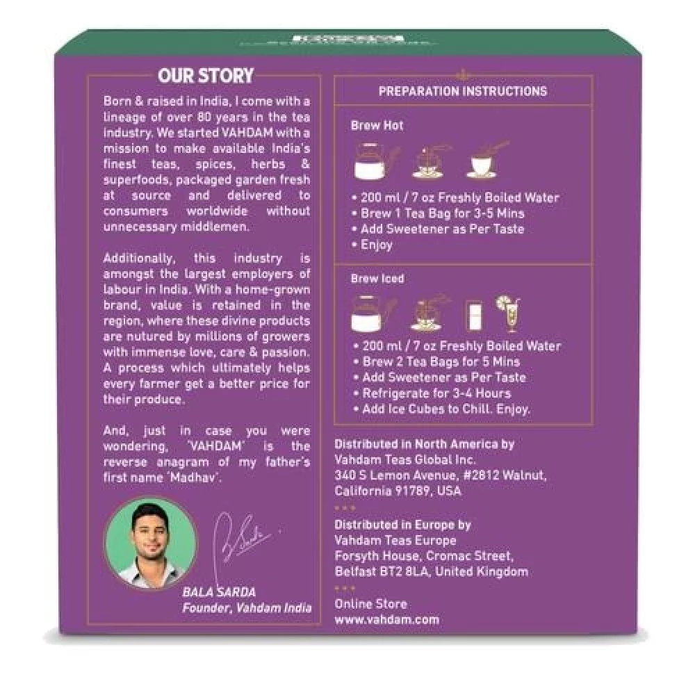Vahdam  Darjeeling Summer Second FlushBlack Tea - Image 7