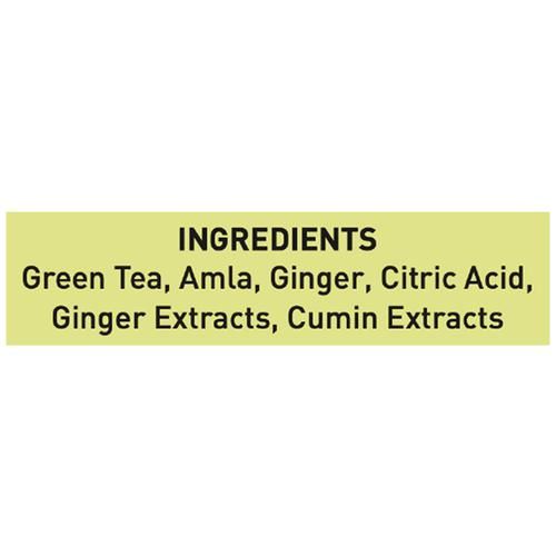 Vahdam  Organic Amla Ginger Green Tea Bags - Vitamin C - Image 3