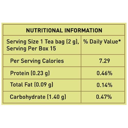 Vahdam  Organic Amla Ginger Green Tea Bags - Vitamin C - Image 4