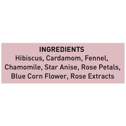 Vahdam  Organic Hibiscus Rose Herbal Tea - Nourishing - Image 3