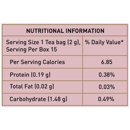 Vahdam  Organic Hibiscus Rose Herbal Tea - Nourishing - Image 4