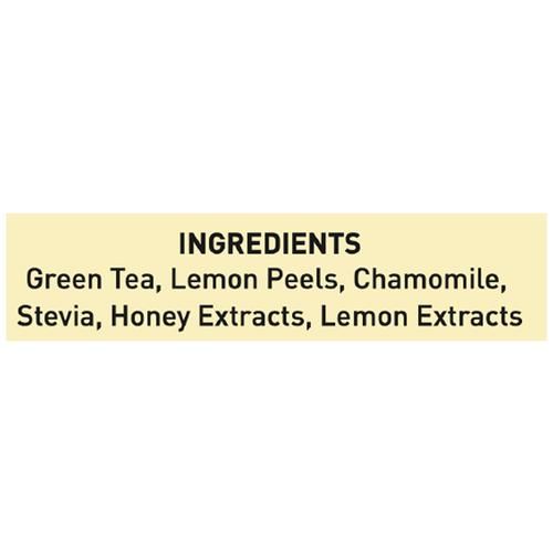 Vahdam  Organic Honey Lemon Green Tea Bags - Refreshing Vitamin C Infused Tea - Image 3