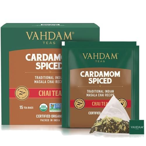 Vahdam  Organic Masala Chai - Cardamom Spiced - Image 8