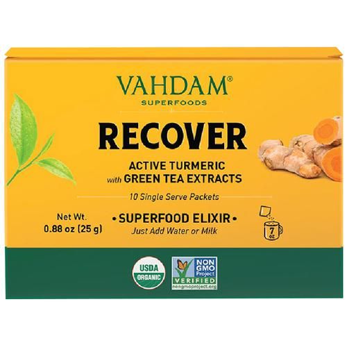 Vahdam  Organic Recover Turmeric Elixir - Improves Overall Health - Image 7