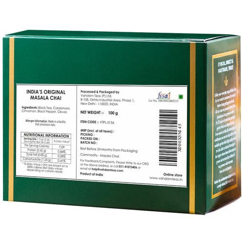 Vahdam  Original Masala Spiced Black Tea - Image 2