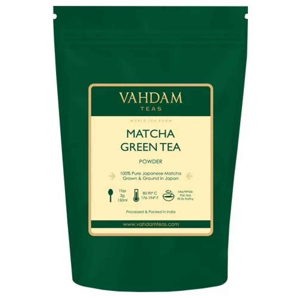 Vahdam  Pure Japanese Matcha Green Tea Powder - Image 2