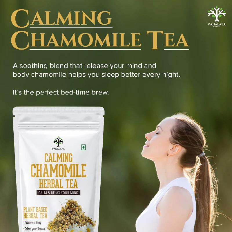 Vanalaya Calming Chamomile Herbal Tea - Image 2