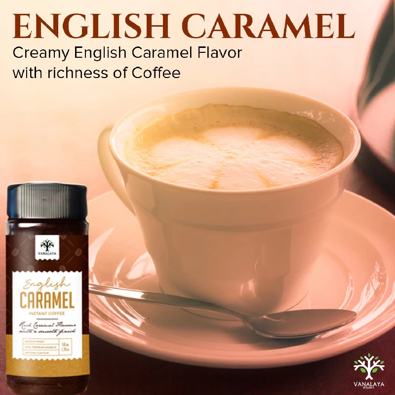 Vanalaya English Caramel Instant Coffee - Image 2