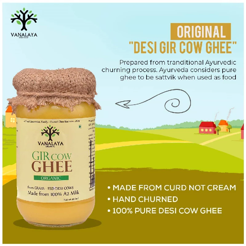 Vanalaya Organic Desi Gir cow Ghee - Image 7