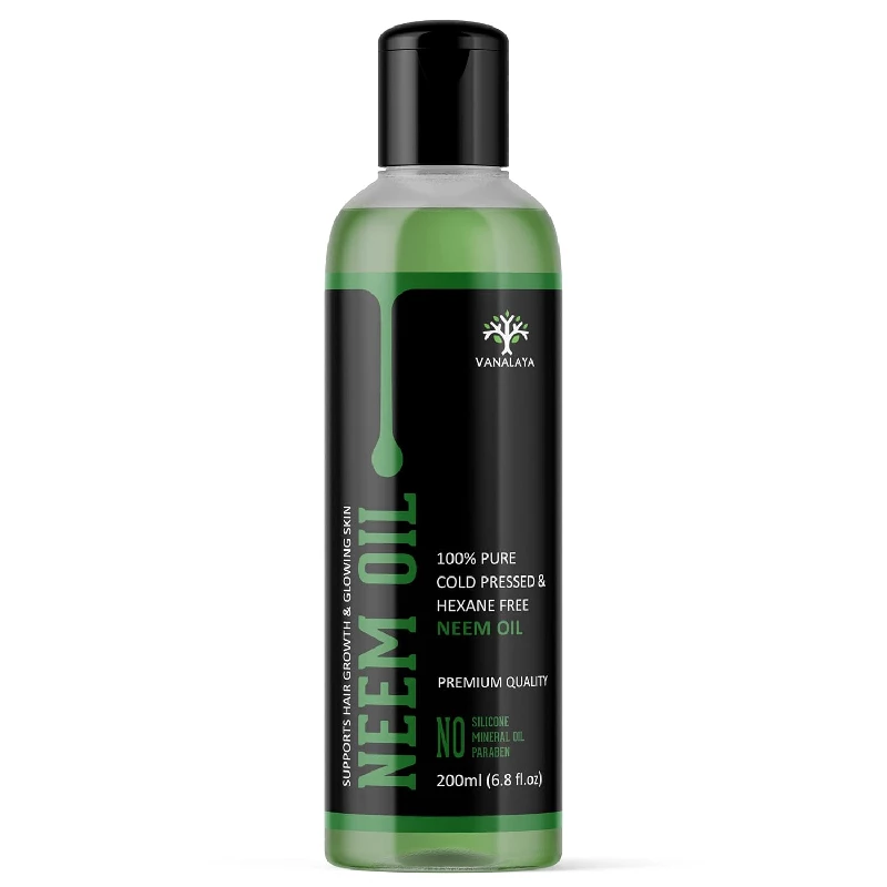Vanalaya Pure Cold Pressed Neem Hair Oil