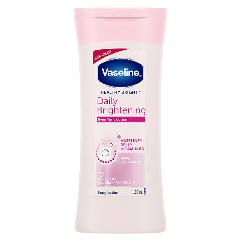 Vaseline Healthy Bright Daily Brightening Body Lotion For Healthy & Glowing Skin Vaseline Healthy Bright Daily Brightening Body Lotion For Healthy & Glowing Skin-Pack Size-100 ml
