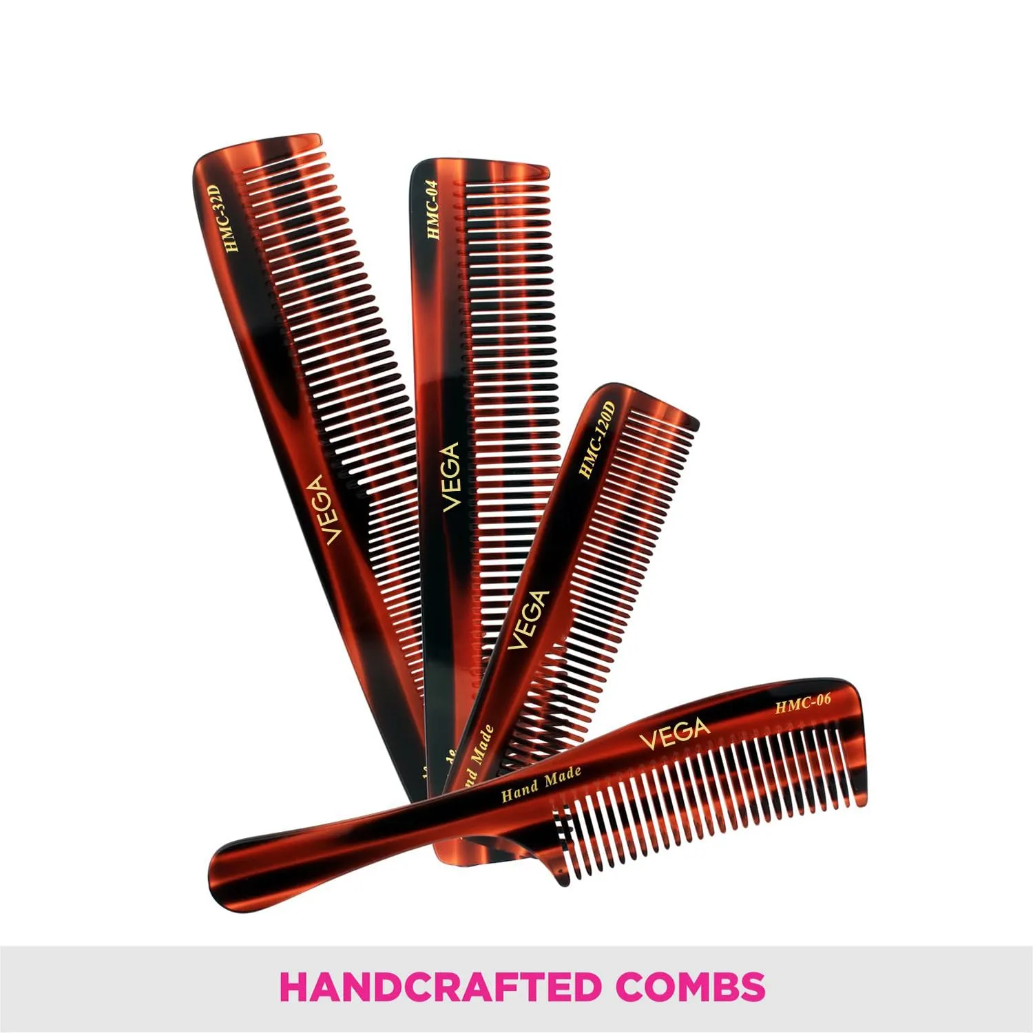 Vega Set of 4 Hand Made Comb - Image 6
