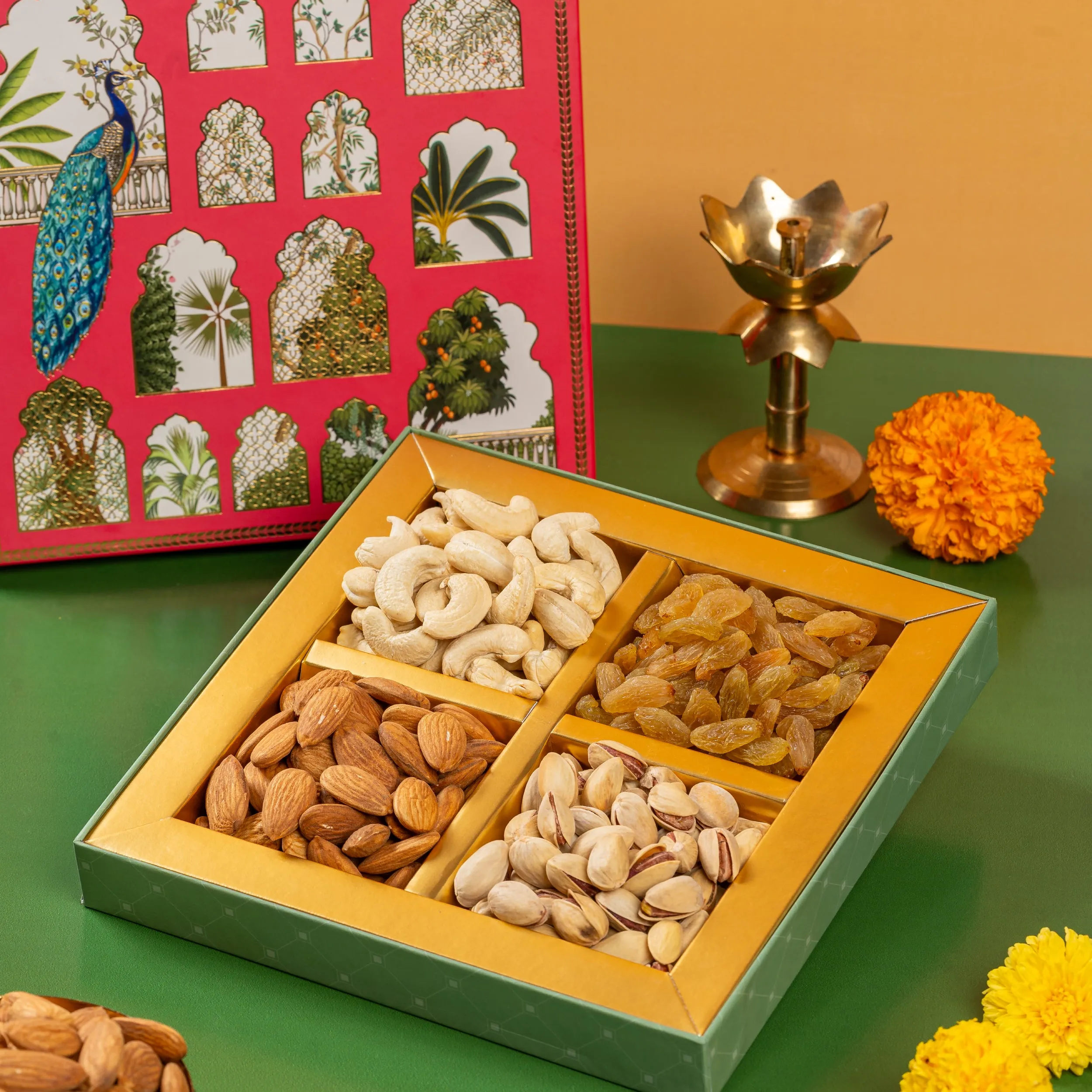 Vellanki Foods Dryfruit Gift Box - 240g Vellanki Foods Dryfruit Gift Box - 240g-Pack Size-240 g
