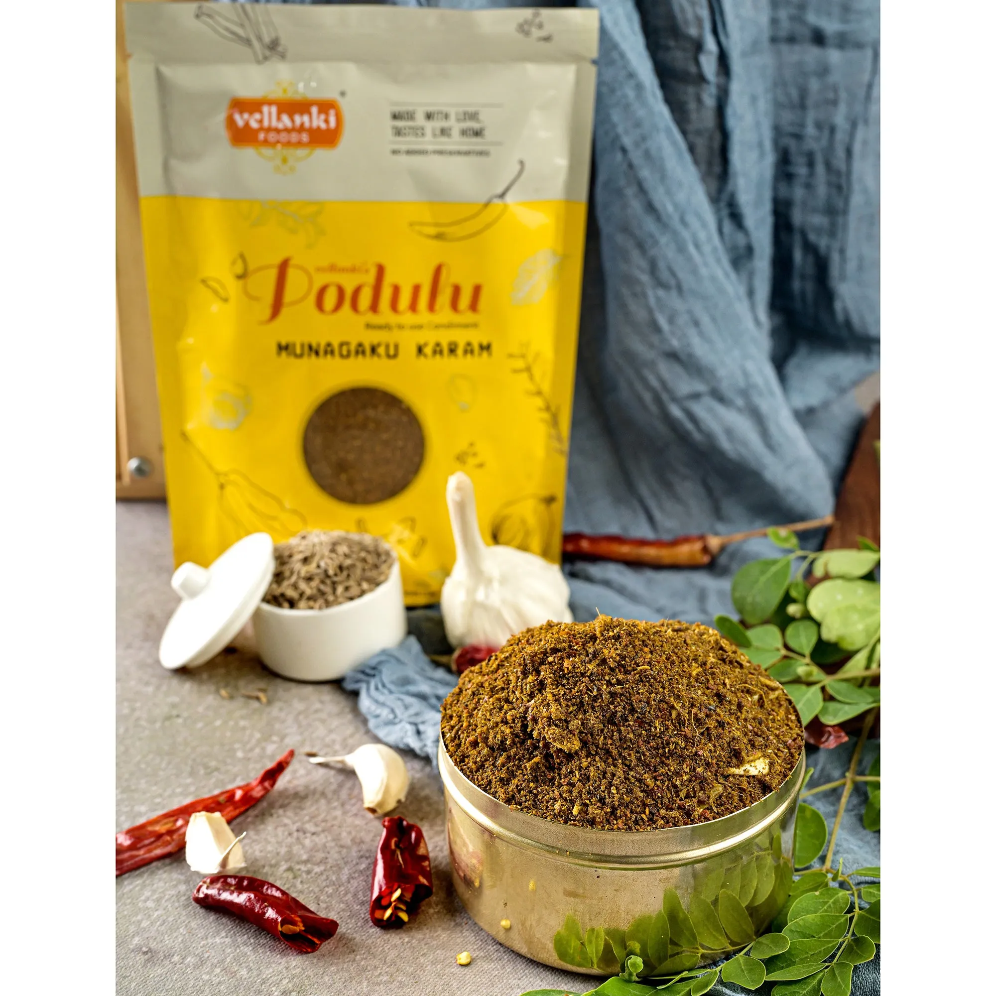 Vellanki Foods Munaga Akku Karam - Image 2