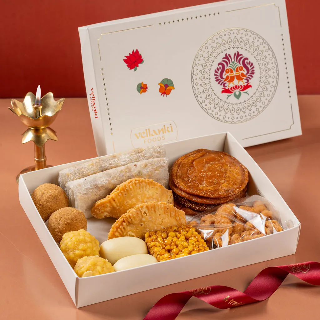 Vellanki Foods Traditional Sweet Box Vellanki Foods Traditional Sweet Box-Pack Size-650 g