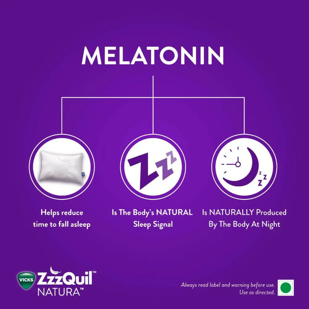 Vicks ZzzQuil Natura Melatonin Sleep Gummies - Image 3